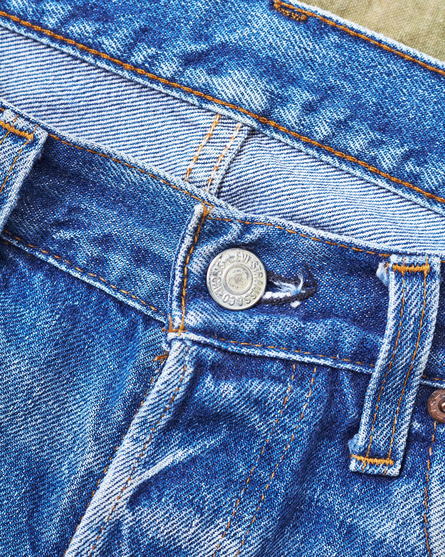 Vintage Original Late 1970's / Early 1980's Levi's 501 Red Line Selvedge Jeans W 34