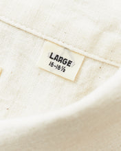 Sugar Cane & Co White Chambray Work Shirt SC27851