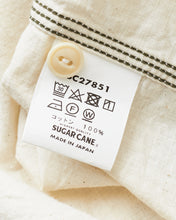 Sugar Cane & Co White Chambray Work Shirt SC27851