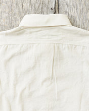 Sugar Cane & Co White Chambray Work Shirt SC27851