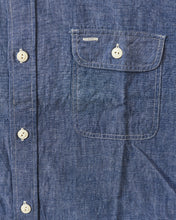 Sugar Cane & Co. Blue Chambray Work Shirt SC27850