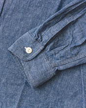 Sugar Cane & Co. Blue Chambray Work Shirt SC27850