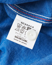 Sugar Cane & Co. Vat Dye Chambray Work Shirt SC25513