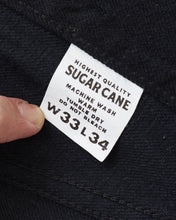 Sugar Cane & Co. Lot 470 Type 3 Slim Fit One Wash Black Jeans SC41470