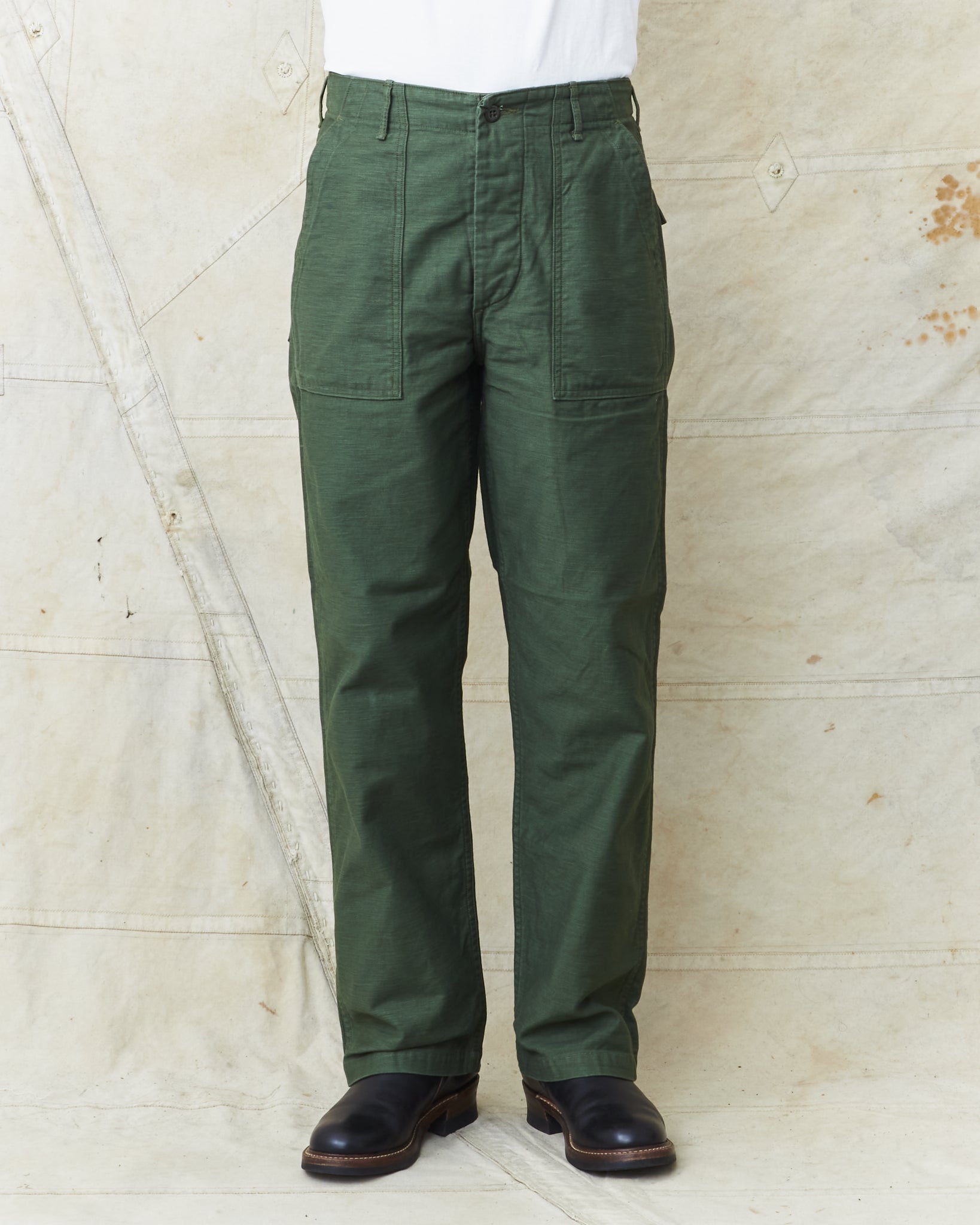 OrSlow 5002 Fatigue Pants Green – Second Sunrise