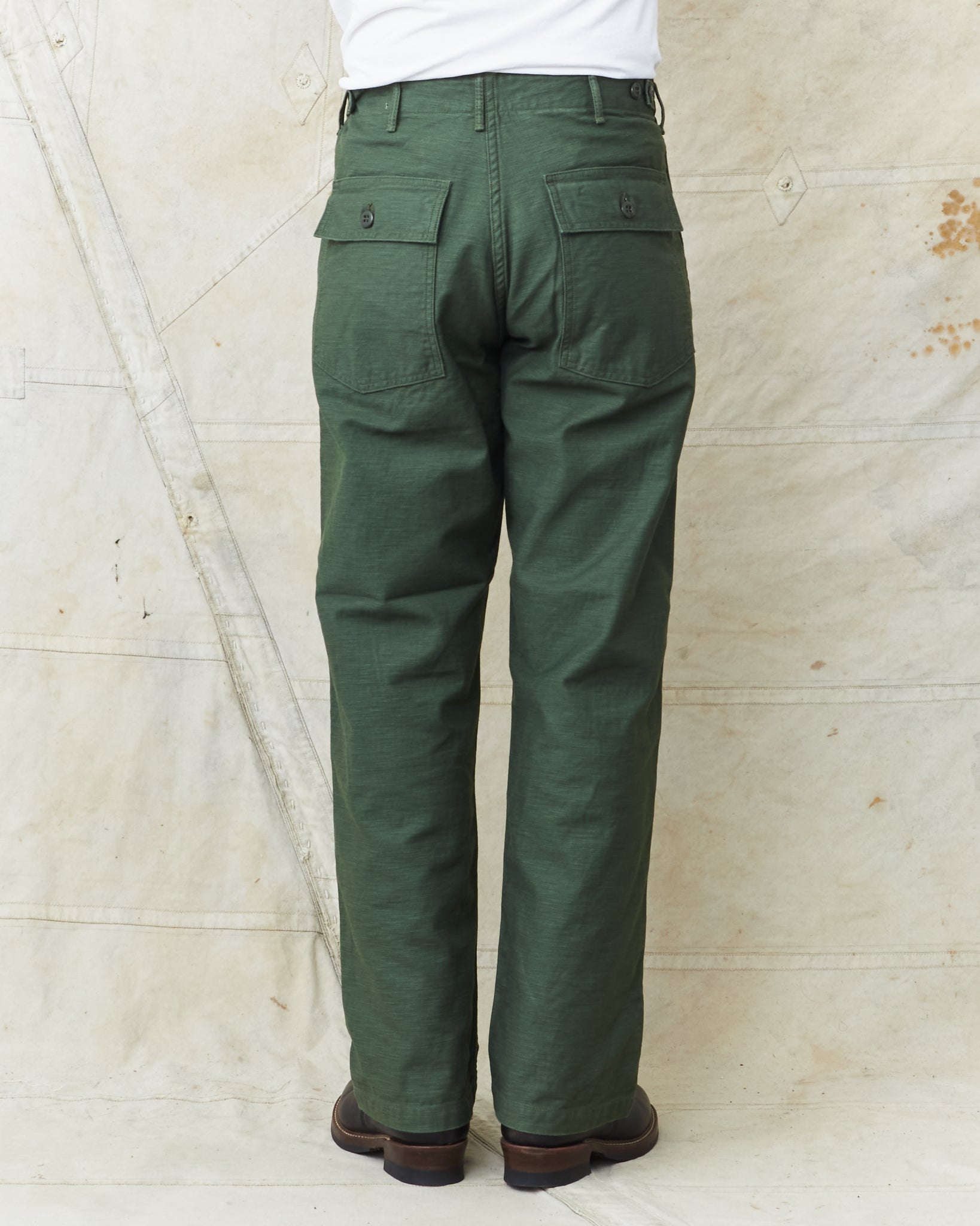 OrSlow 5002 Fatigue Pants Green – Second Sunrise