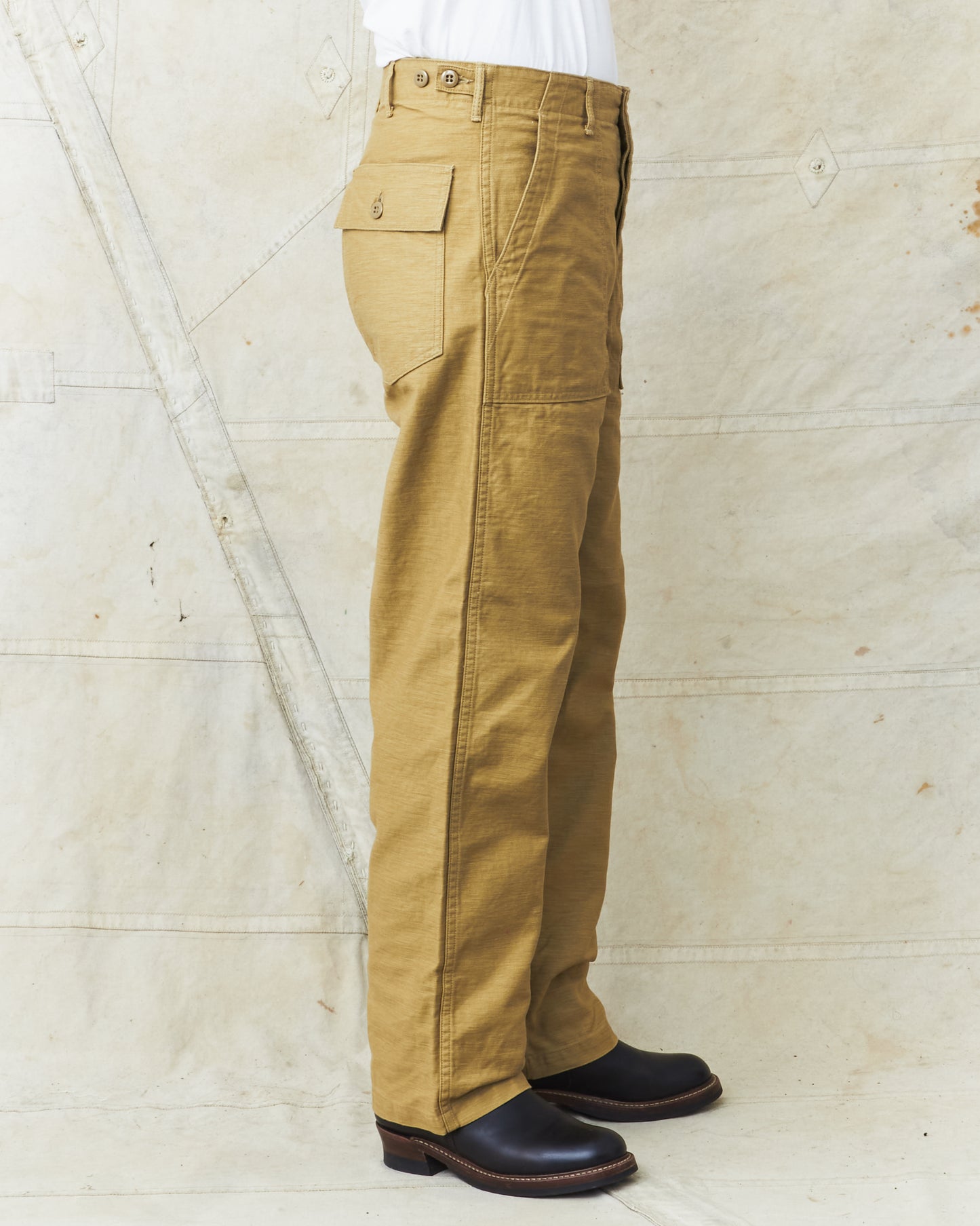 OrSlow 5002 Fatigue Pants Khaki