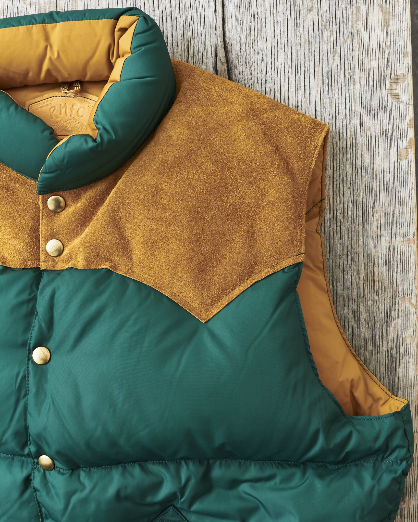 Rocky Mountain Featherbed Nylon Down Vest Pine Green – Second Sunrise