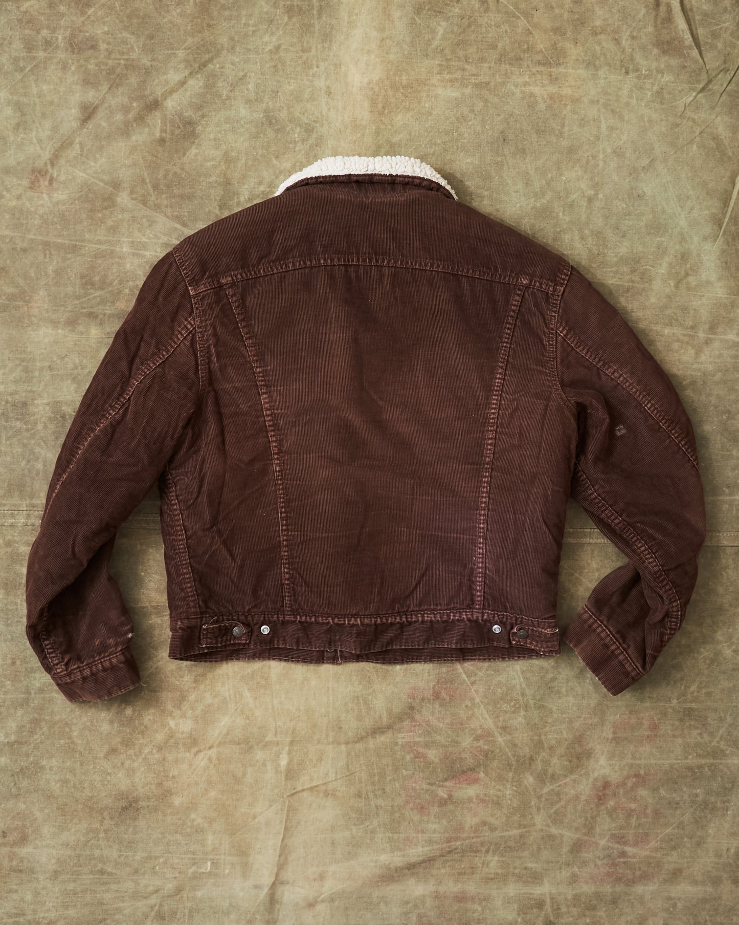 Vintage Levi's Corduroy  Sherpa Trucker Jacket Brown Medium