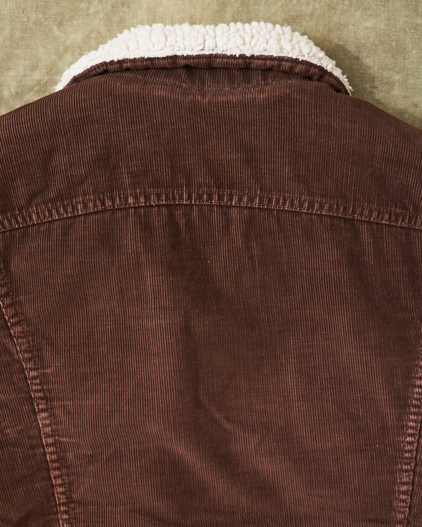 Vintage Levi's Corduroy  Sherpa Trucker Jacket Brown Medium