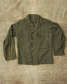 Vintage WW2 US Army HBT 13 Stars Buttons Combat Shirt / Jacket Size 34R