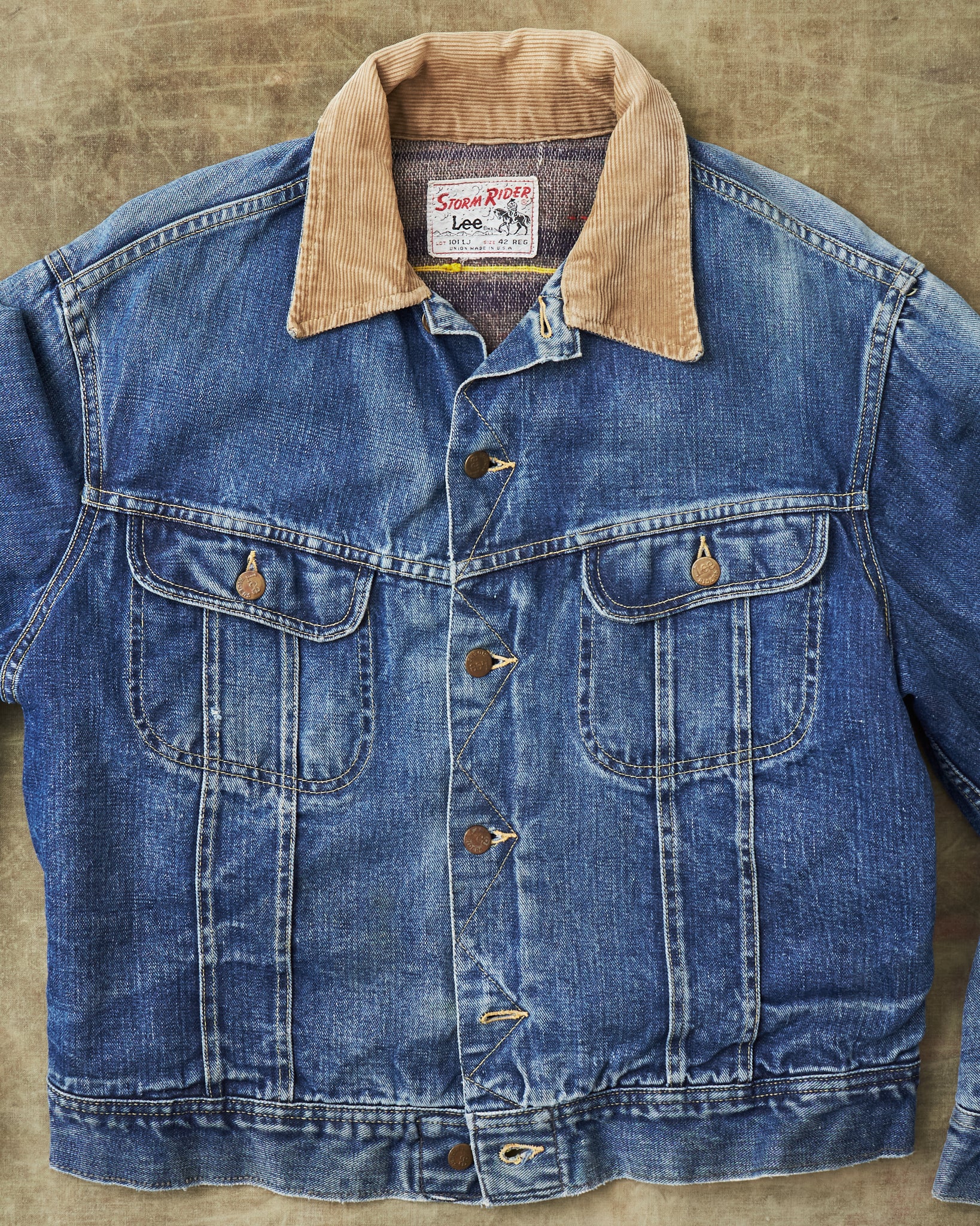 Vintage 70's 101LJ Lee Storm Rider Jacket Size 42 – Second Sunrise