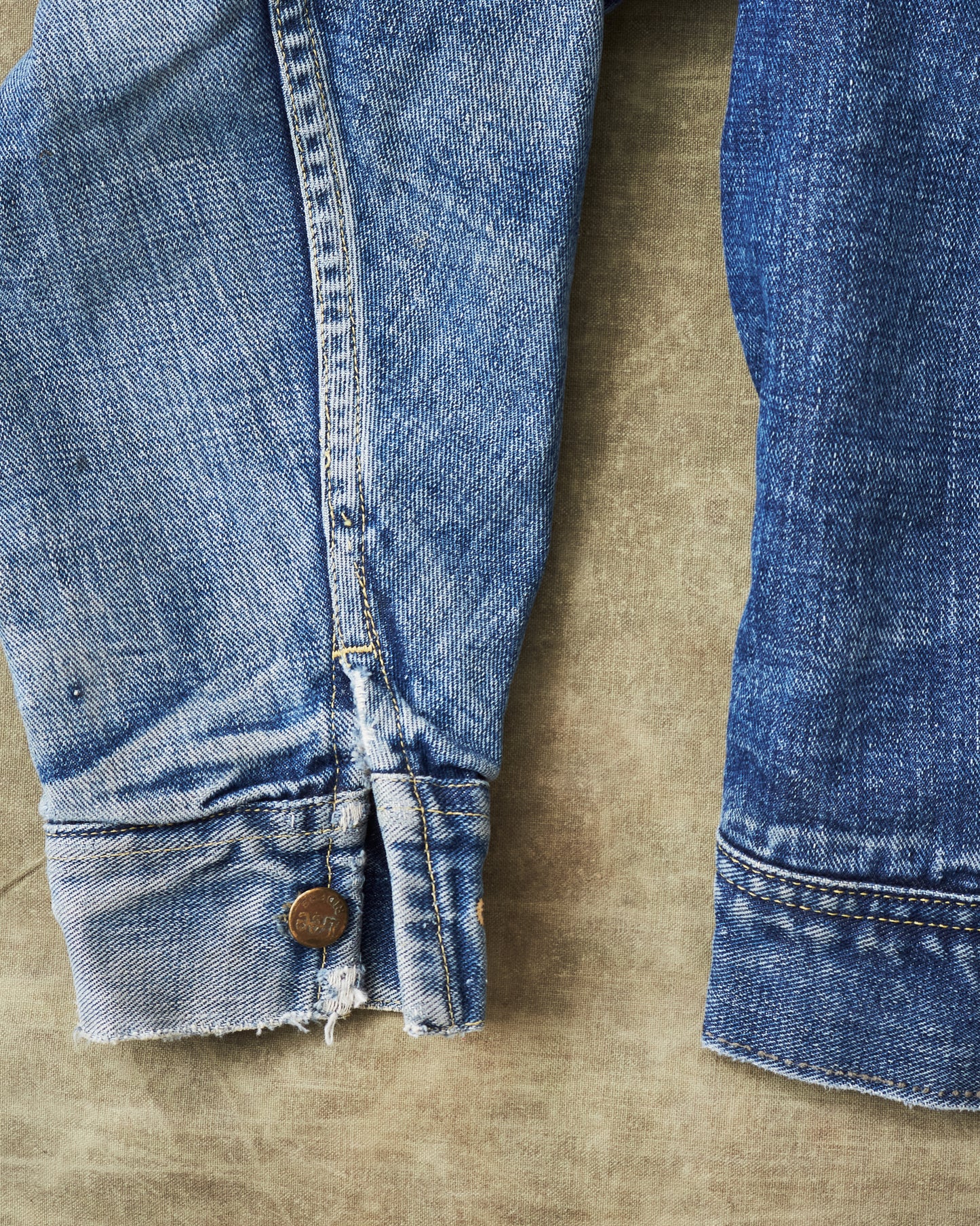 Vintage 70's 101LJ Lee Storm Rider Jacket Size 42