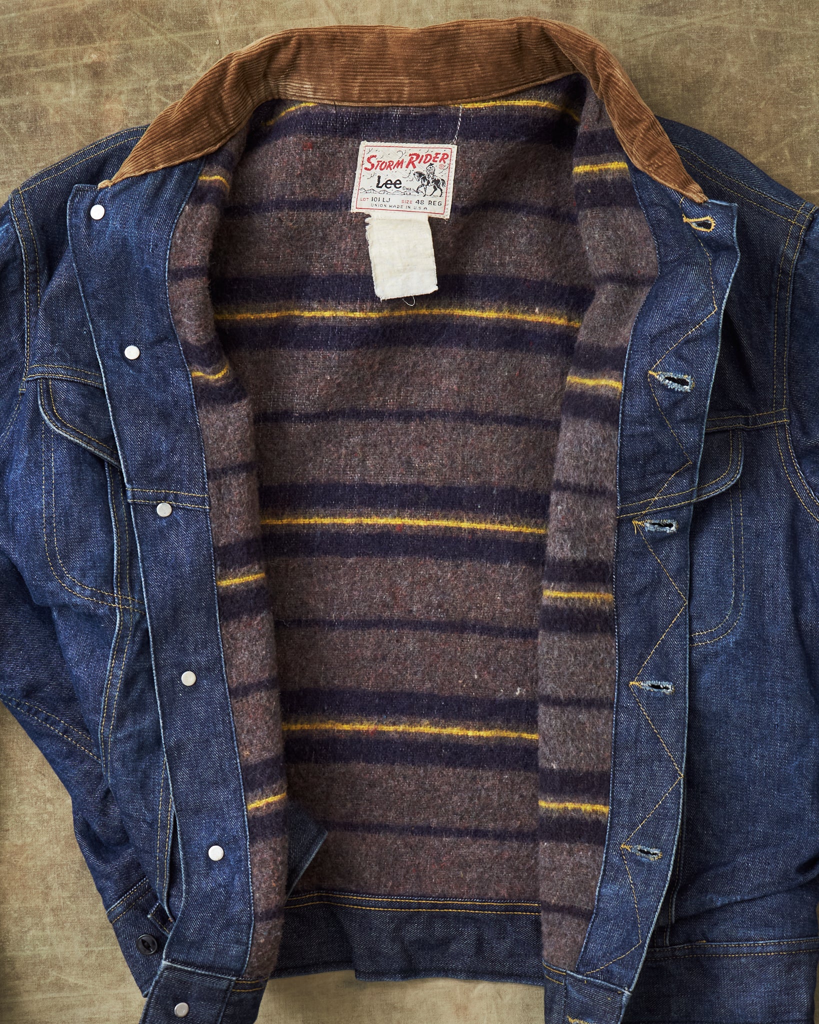 Vintage 70's 101LJ Lee Storm Rider Jacket Size 48 – Second Sunrise