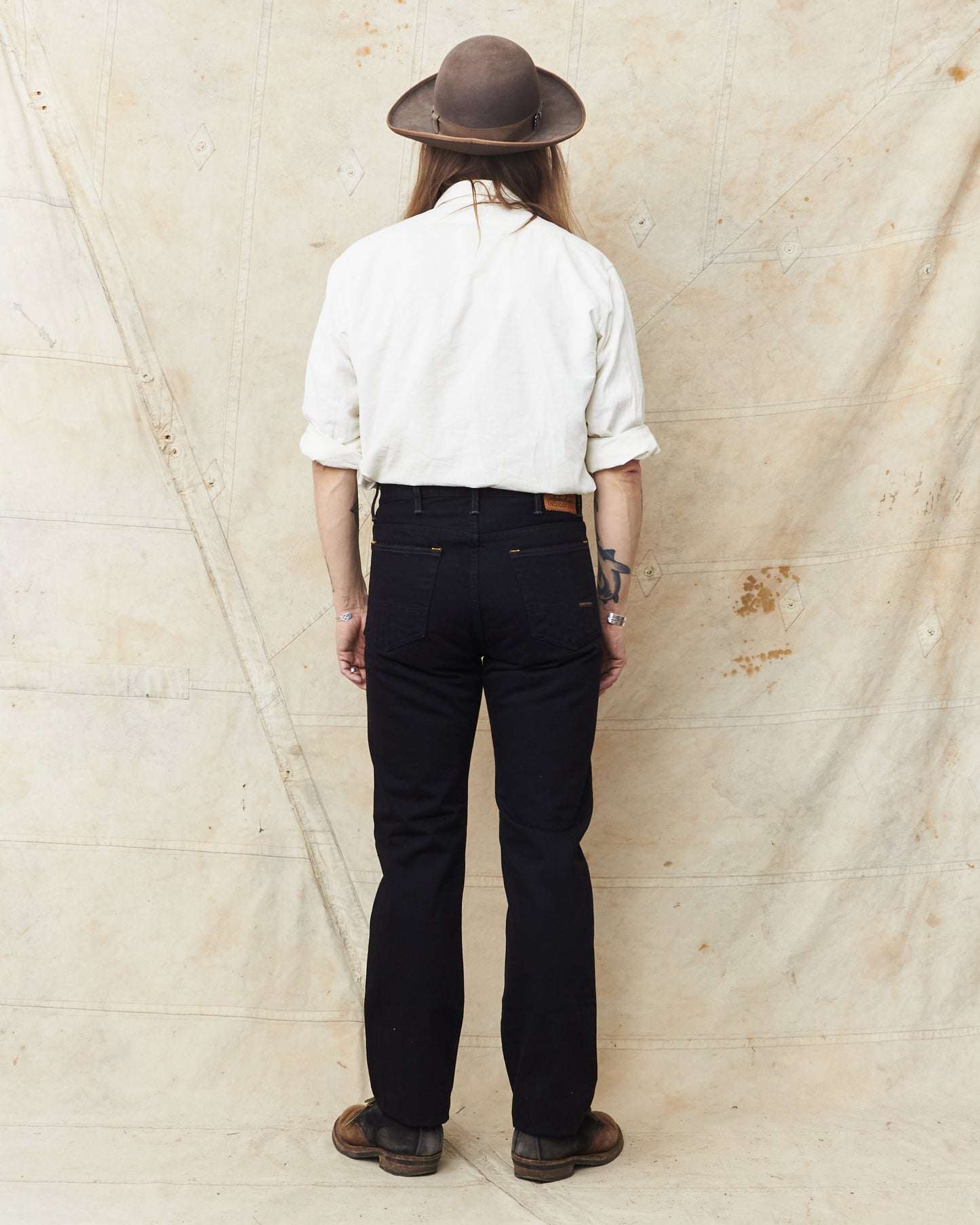 Indigofera Kain Jeans Gunpowder Rinsed