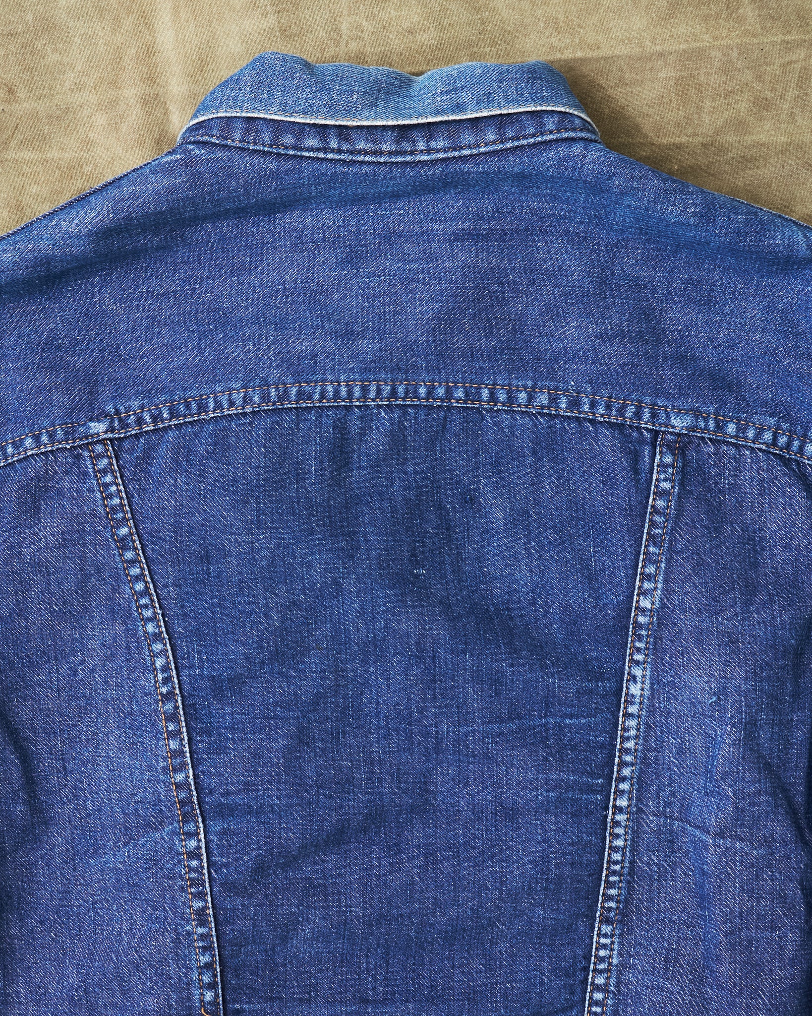 Vintage 60's Wrangler Blue Bell Blanket Lined Denim Jacket