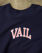 Vintage 90's Champion Reverse Weave Vail Sweatshirt Navy L