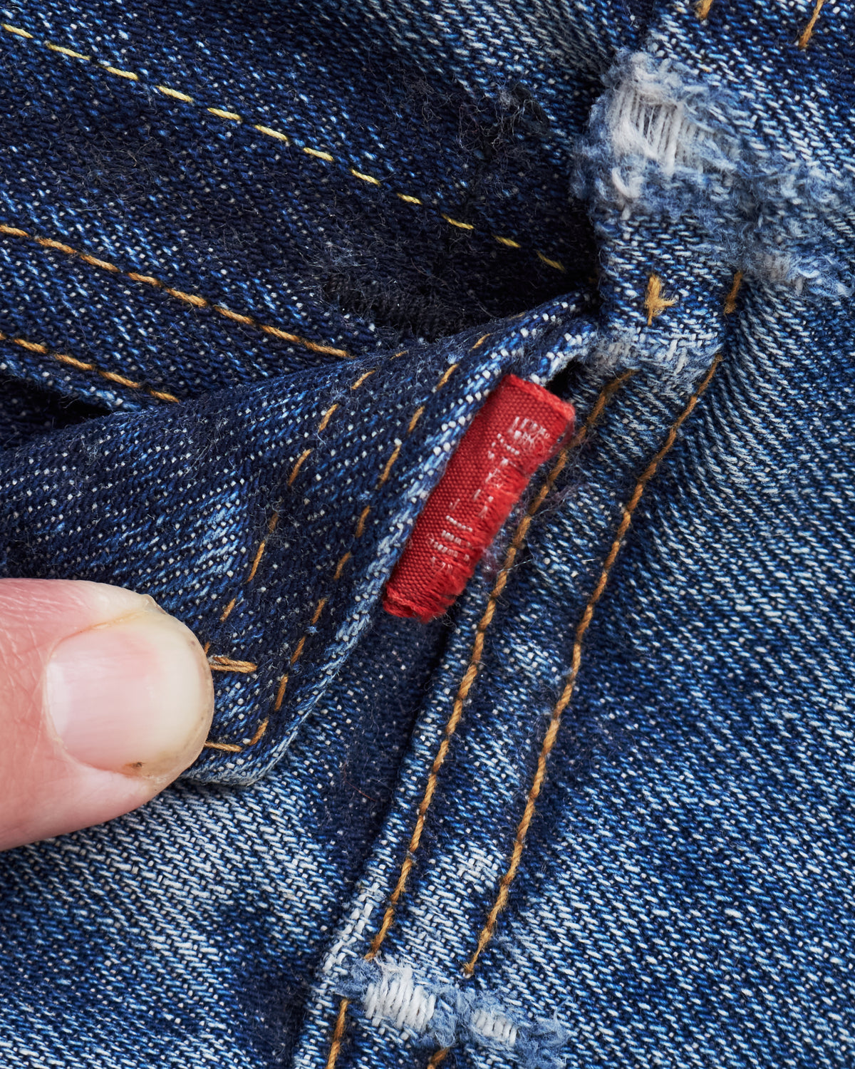 Vintage 1960's Levi's 70505 Big E Blanket Lined Denim Jacket