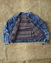 Vintage 1960's Levi's 70505 Big E Blanket Lined Denim Jacket