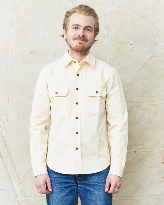 Indigofera Alamo Shirt Sand White