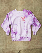 Vintage 90's Champion Reverse Weave Graham Steers Sweatshirt Tie Dye Purple XL