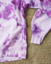 Vintage 90's Champion Reverse Weave Graham Steers Sweatshirt Tie Dye Purple XL