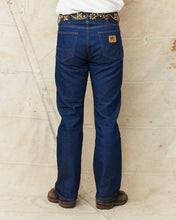 Indigofera Wyatt Jeans Uneven Broken Twill Rinsed