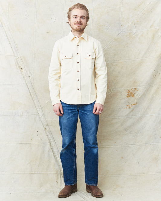 Indigofera Alamo Shirt Sand White