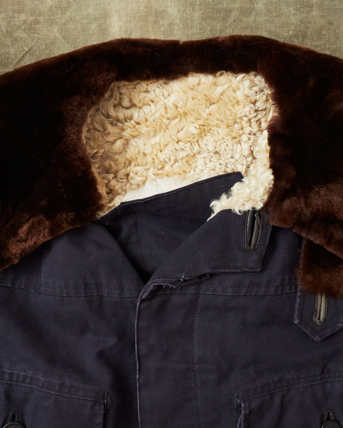 Vintage Swedish Air force Jacket "Pälsjacka M/1948"
