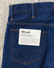 Indigofera Wyatt Jeans Uneven Broken Twill Rinsed