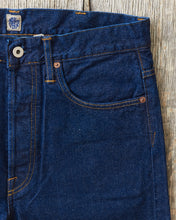 Indigofera Wyatt Jeans Uneven Broken Twill Rinsed