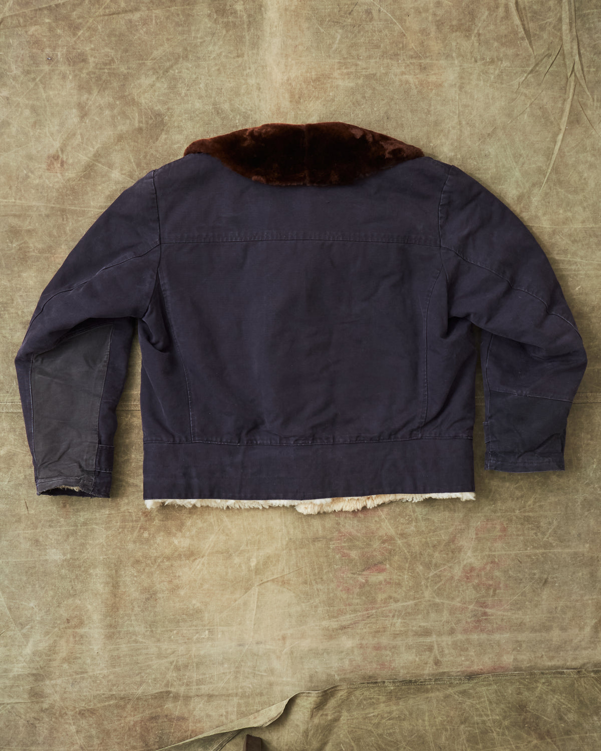 Vintage Swedish Air force Jacket "Pälsjacka M/1948"