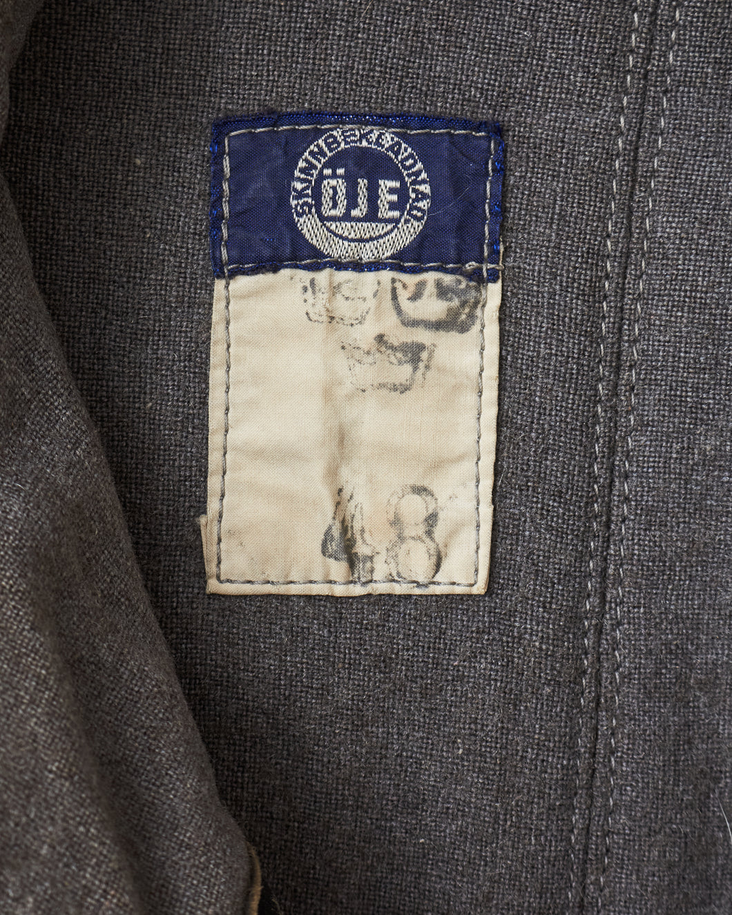 Vintage Swedish Army Dispatch Riders Leather Jacket