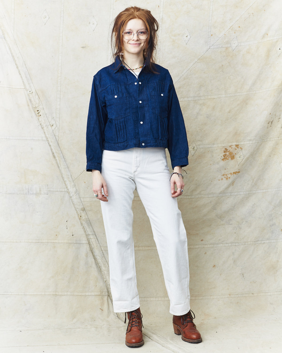 OrSlow 50's 00-6052-81K Womens Denim Blouson One Wash