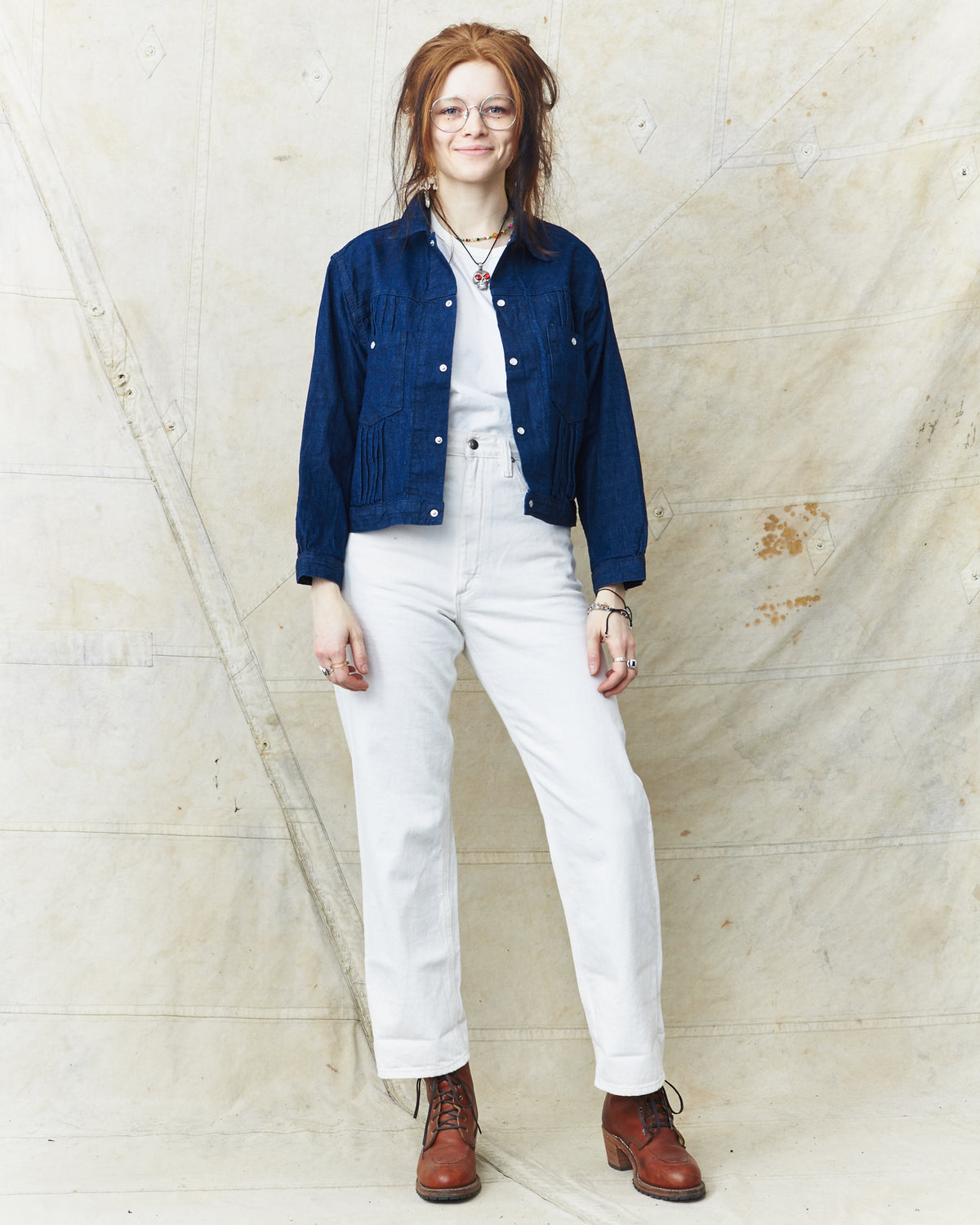 OrSlow 50's 00-6052-81K Womens Denim Blouson One Wash