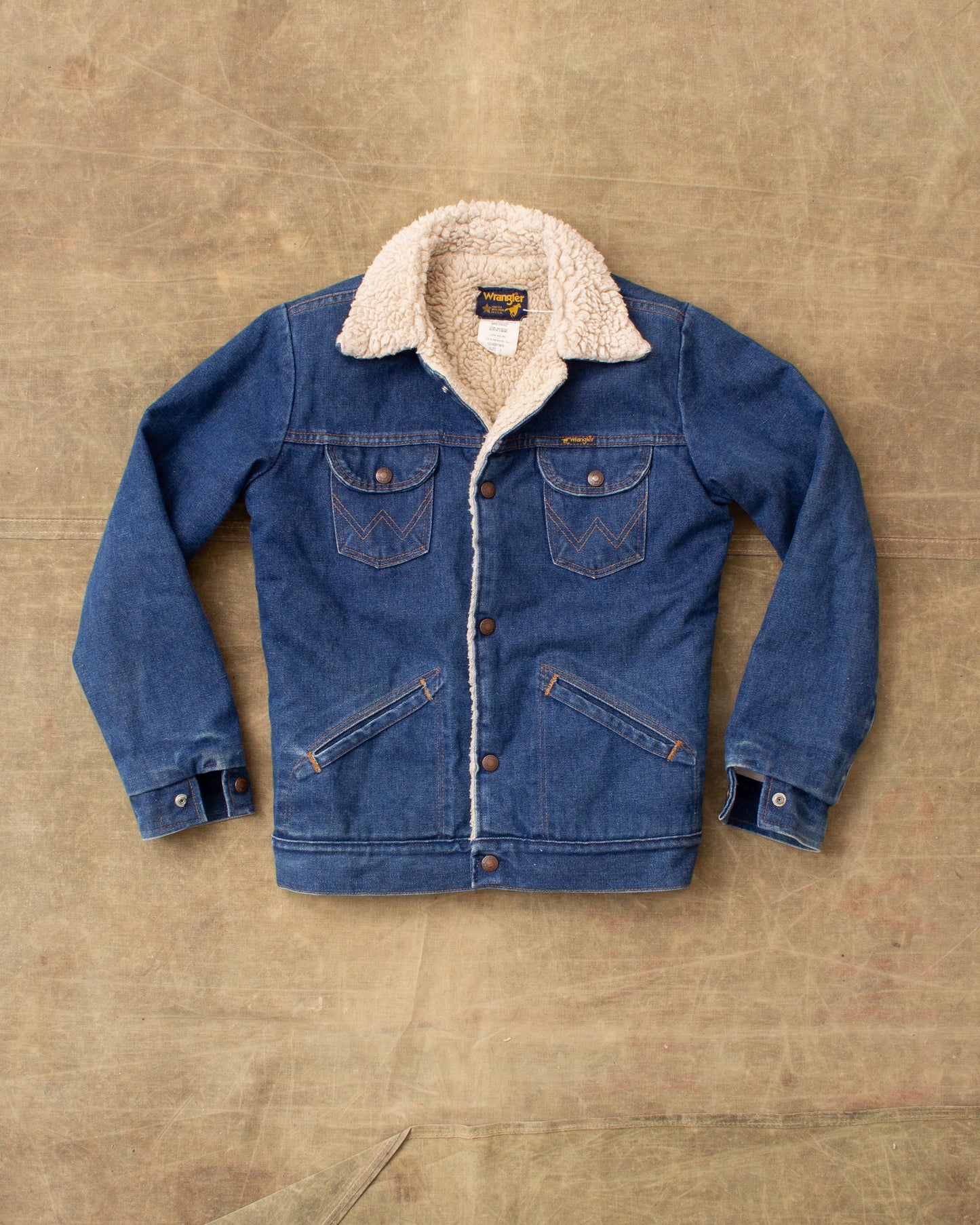 Vintage 70s Wrangler 24MJ Womens M Denim Jacket (fits Small) Made in USA