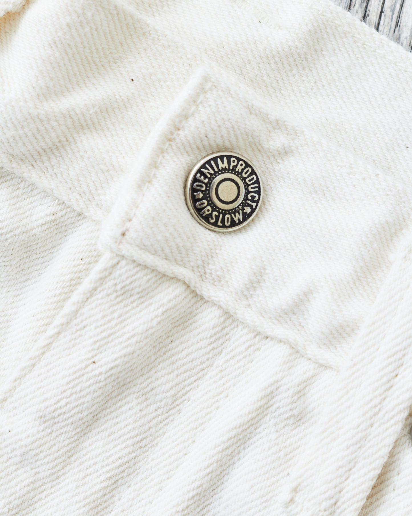 OrSlow Women's Jasmine Curved Seam Jeans White