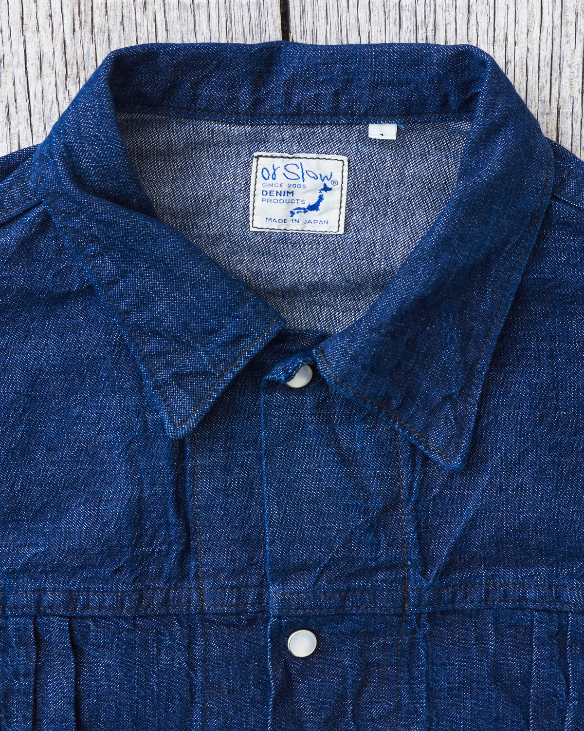OrSlow 50's 00-6052-81K Womens Denim Blouson One Wash