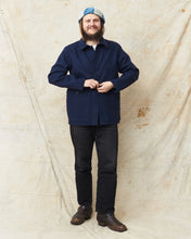 Jernvirke Highwind Felted Wool Jacket Navy