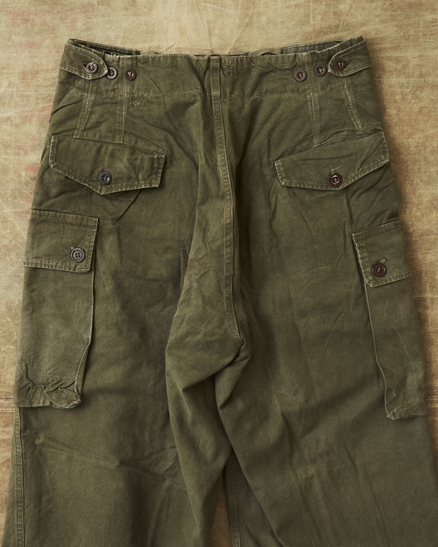 Vintage A.M. Seynaeve M.V.O 1959 Belgian Army Trousers