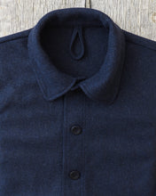 Jernvirke Highwind Felted Wool Jacket Navy