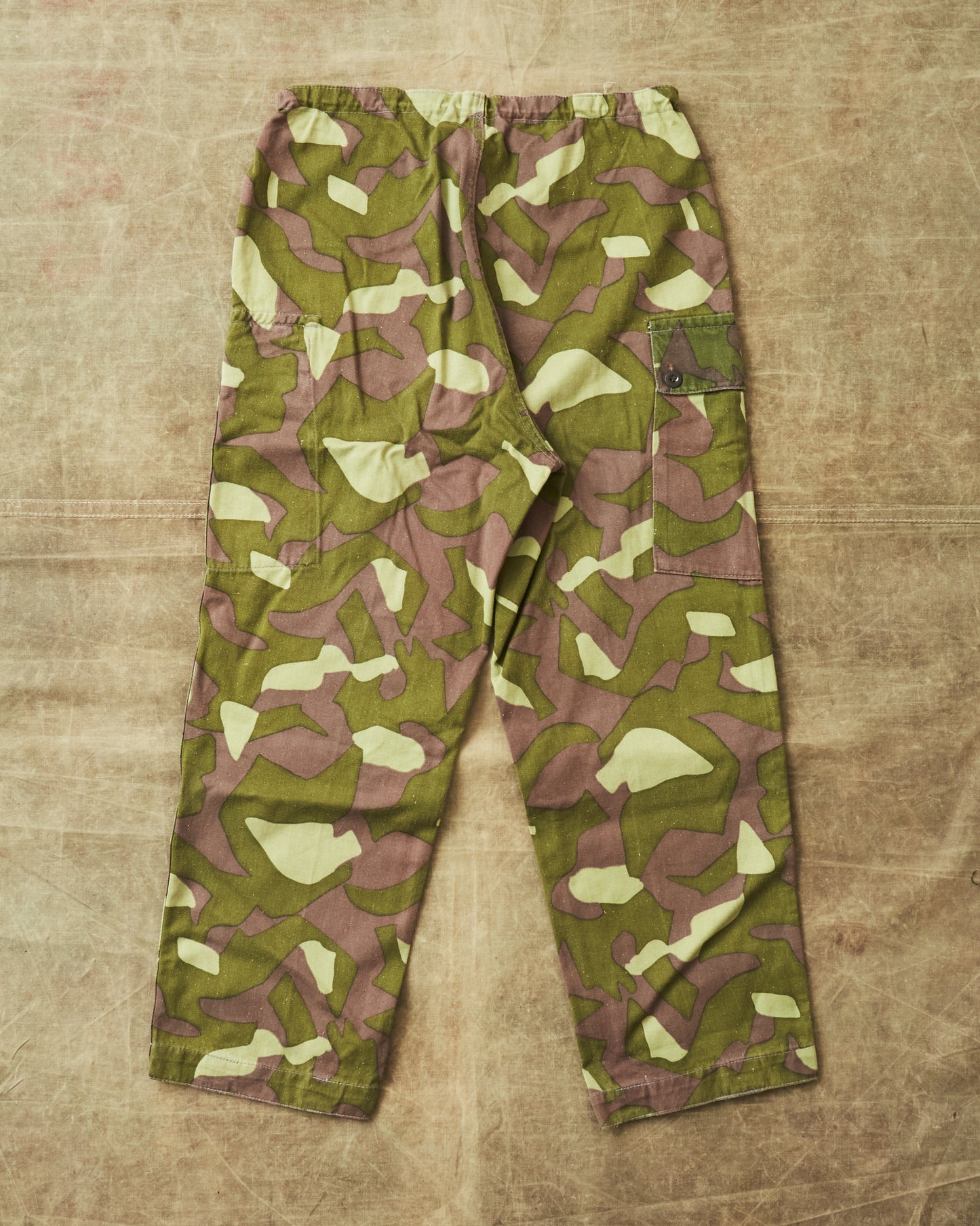 Vintage Finnish Army M64 Camo Pants Size 48 EU