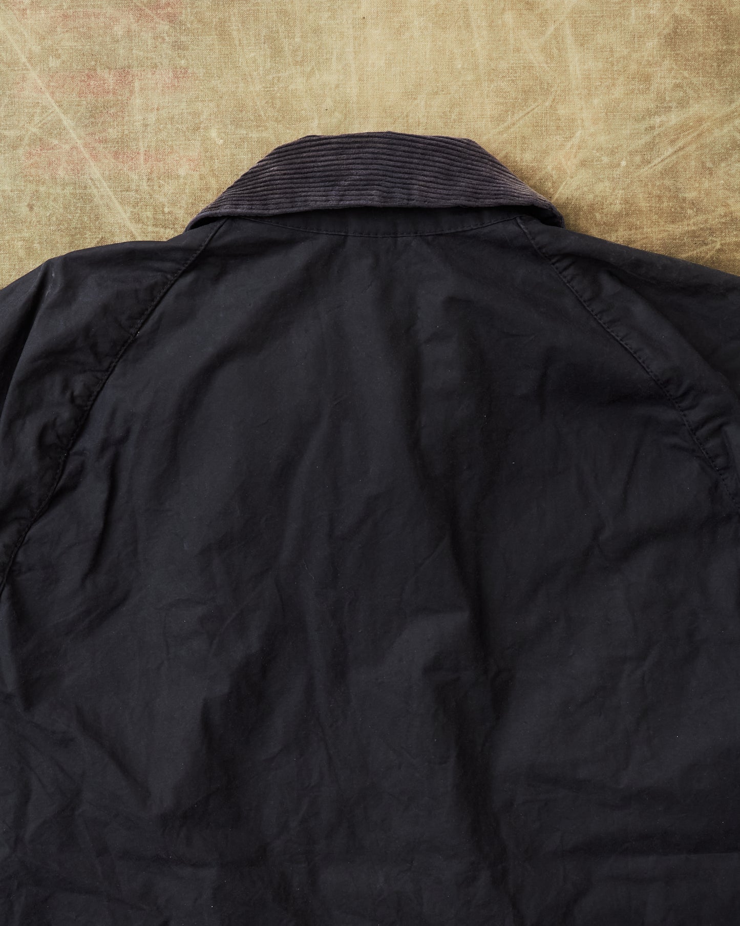 Second Hand Barbour Bedale Black Waxed Jacket Size C42 / 107 cm