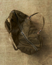Vintage 1980's French Army Parachute Nylon Duffle Bag