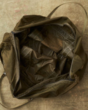 Vintage 1980's French Army Parachute Nylon Duffle Bag