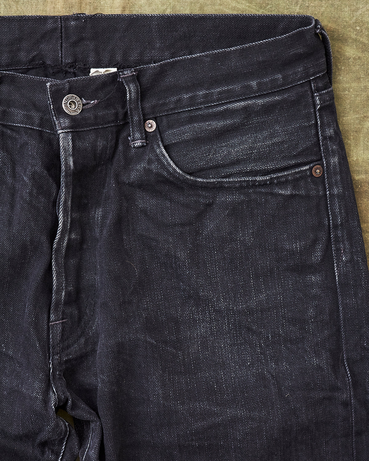 Second Hand Indigofera Nash Jeans Gunpowder Black W34