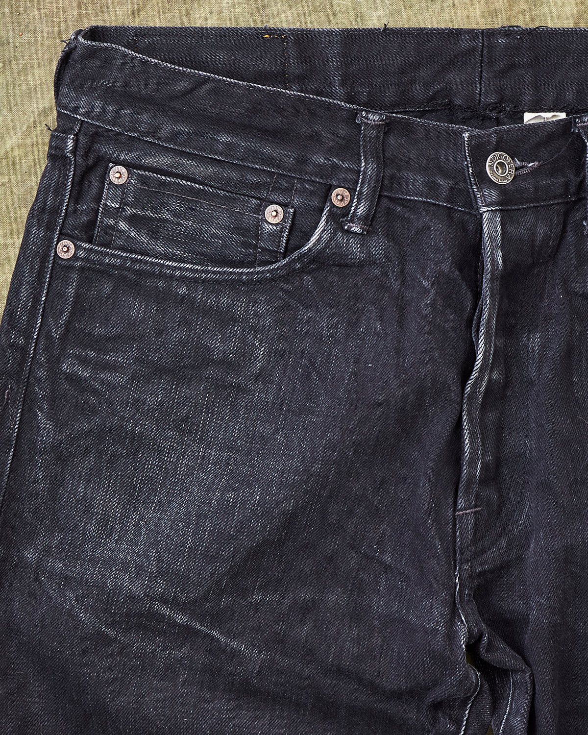 Second Hand Indigofera Nash Jeans Gunpowder Black W34