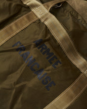 Vintage 1980's French Army Parachute Nylon Duffle Bag