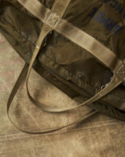 Vintage 1980's French Army Parachute Nylon Duffle Bag