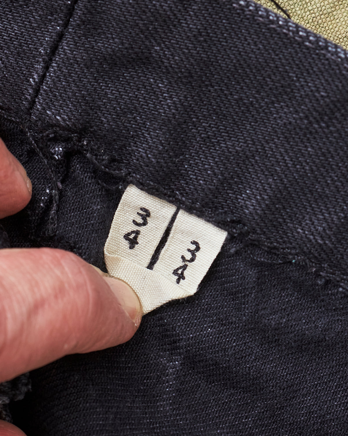 Second Hand Indigofera Nash Jeans Gunpowder Black W34